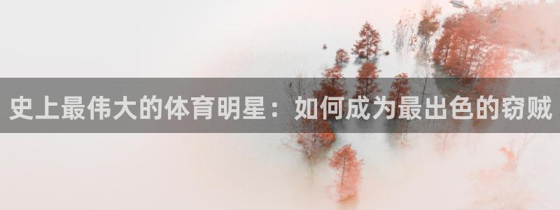 嗨王体育今天怎么会闪退：史上最伟大的体育明星：如何成为最出色的窃贼