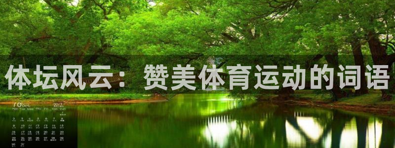 嗨王体育下载：体坛风云：赞美体育运动的词语